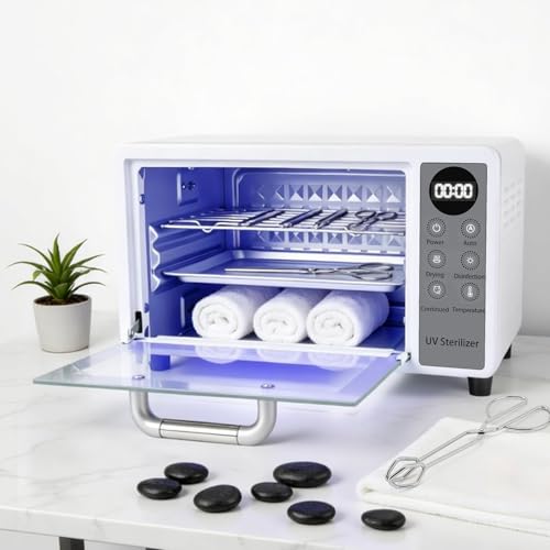 10L Nail Dryer and Cleaning Cabinet