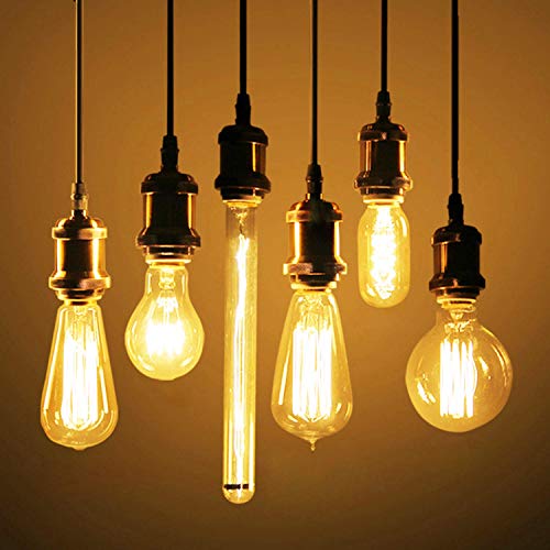 E26 Edison Vintage Lamp Socket for DIY Light (10 Count)