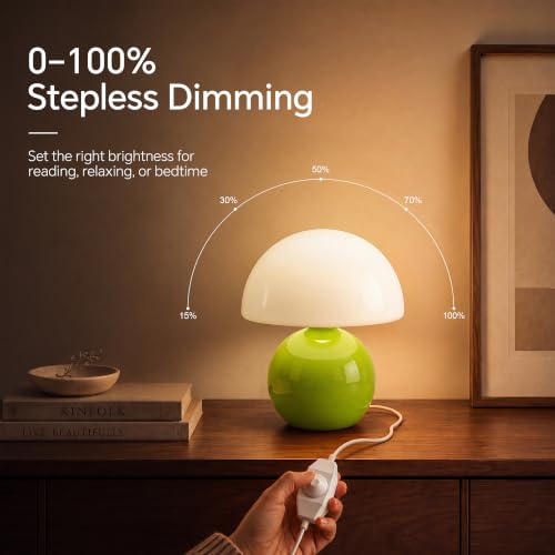 Mushroom Lamp Table Lamp for Bedroom