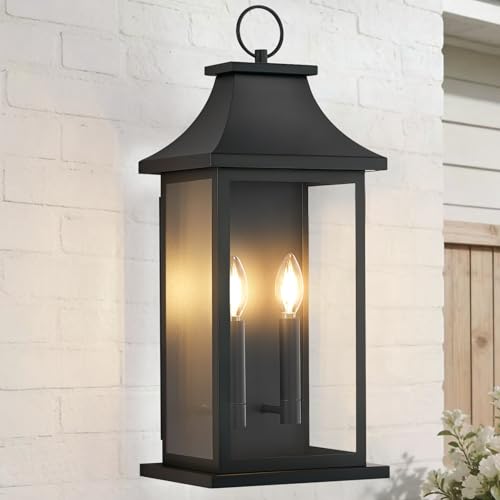 1 Pack 22'' Outdoor Lights for House