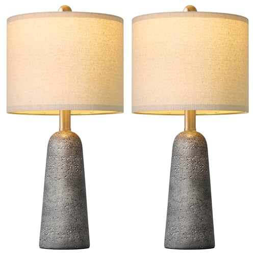 21" Modern Table Lamps Set of 2 (2 Count)