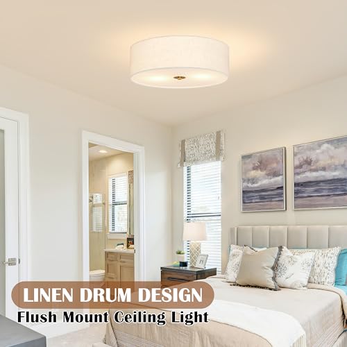 12.6 Inch Flush Mount Ceiling Light 2