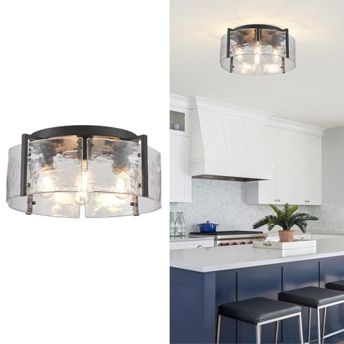 17.3“ Semi Flush Mount Ceiling Light Fixture