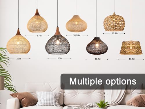 Rattan Pendant Light