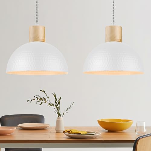 2 Pack Hammered Pendant Lights (2 Count)