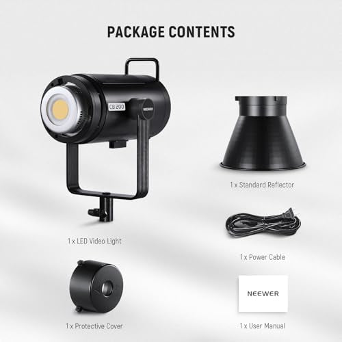 CB200 210W LED Video Light with 2.4G