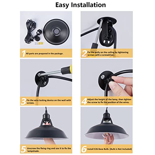 Plug in Pendant Light (2 Count)