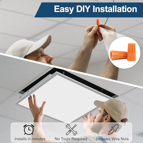 2x2 LED Flat Panel Light (2 Count)