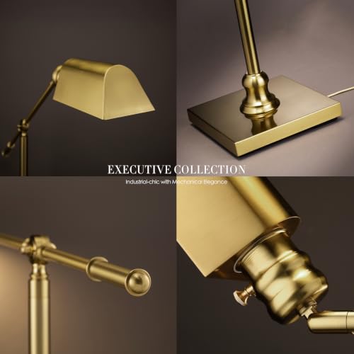 O’Bright Pharmacy Floor Lamp (Antique Brass)