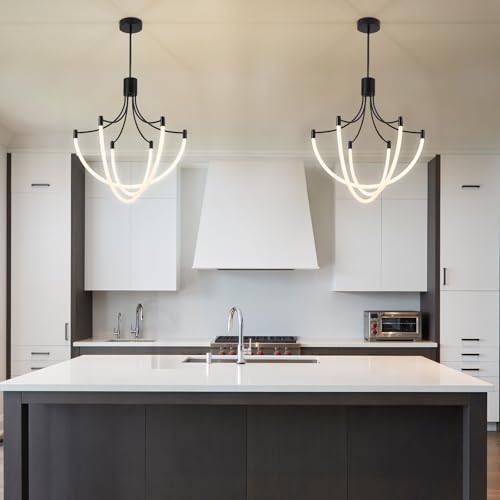 Modern Black Chandelier Light Fixtures