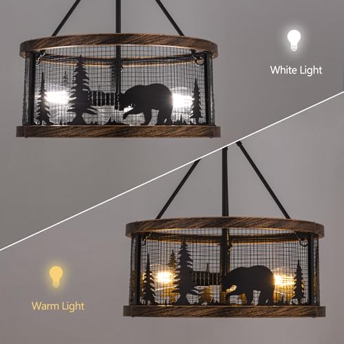 Rustic Chandeliers for Dining Room
