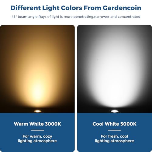 Outdoor Recessed LED Lights (6 Count)