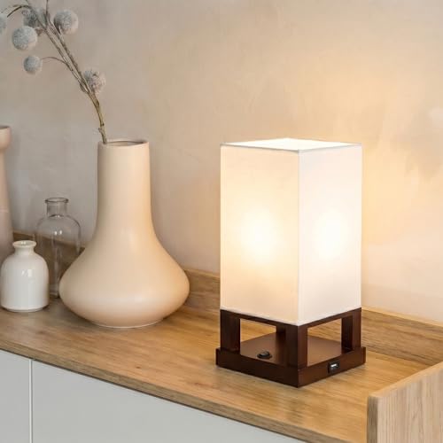 Maxwell Bedside Lamp with USB Port