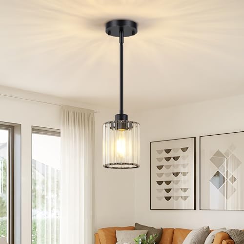 1 Pack Black Pendant Lights Kitchen Island