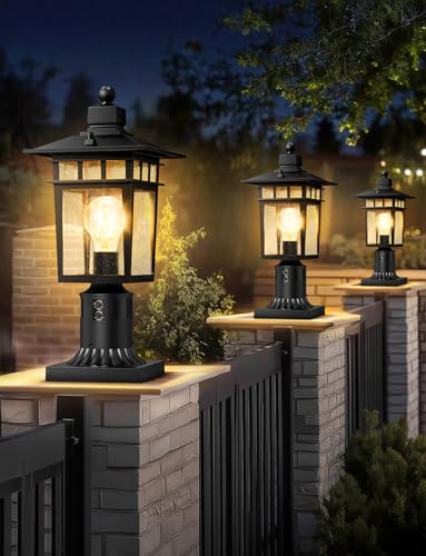360° Motion Sensor Outdoor Post Lights