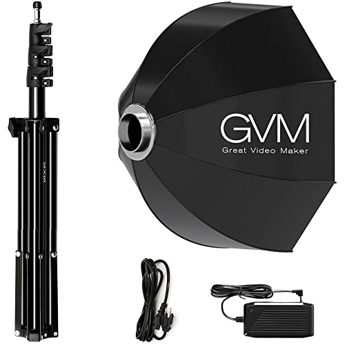 GVM 80W Photo Studio Lighting Kit