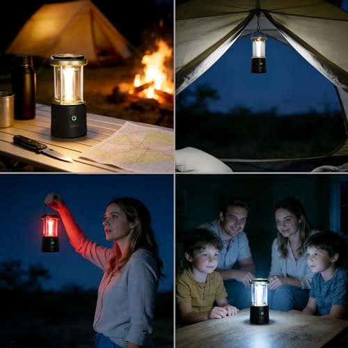 1100LM Battery Powered LED Camping Lantern