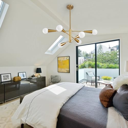 Sputnik Chandelier Modern Gold Chandelier 6