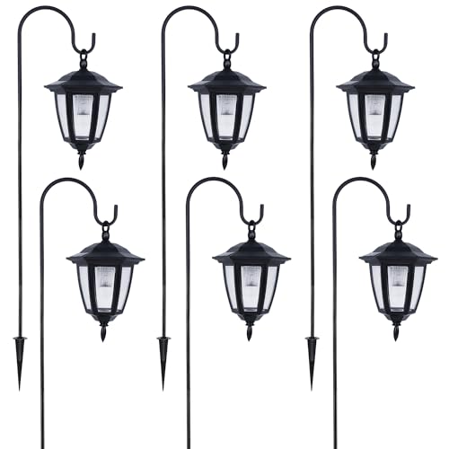 6 Pack Solar Hanging Lights Outdoor (6 Count)