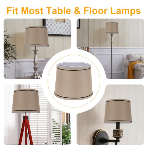 Empire Lamp Shades Set of 2 (Light Coffee)