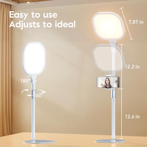 Video Conference Lighting for Zoom with Stand