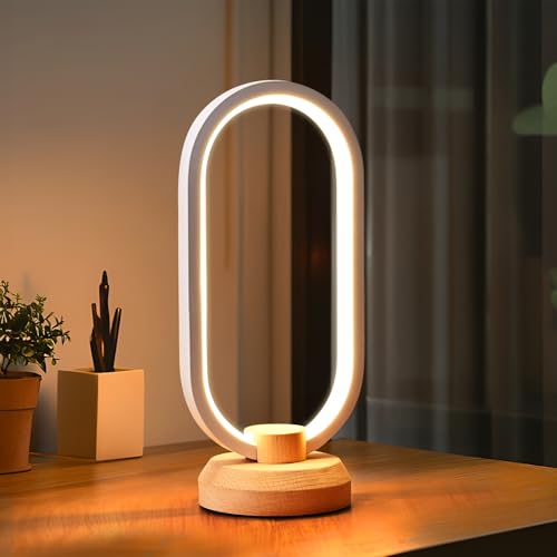 Modern Desk lamp LED Wood Table Lamp
