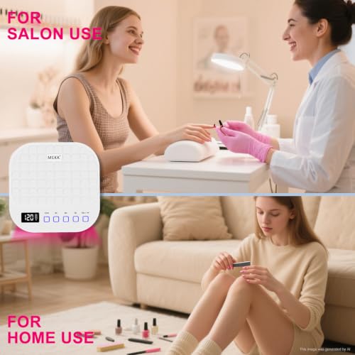 Red Light UV LED Nail Lamp