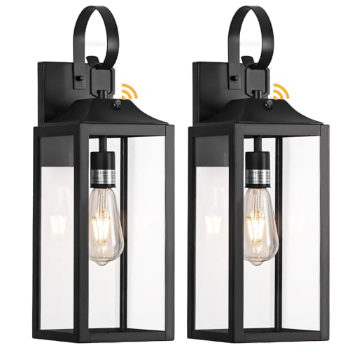 19" Large Dusk to Dawn Outdoor Lighting 2 Pack (2 Count)