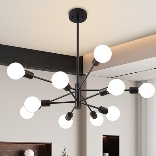 Chandeliers for Dining Room Black 10