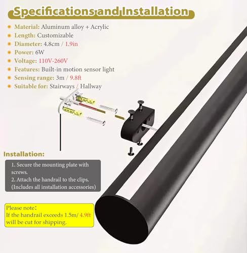 LED Motion Sensor Stair Light Kit