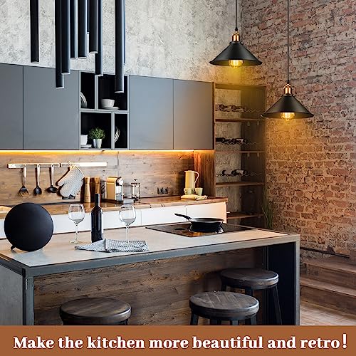 6 Pcs Industrial Pendant Light (6 Count)