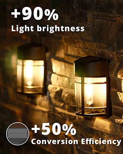 Solar Fence Lights (8 Count)