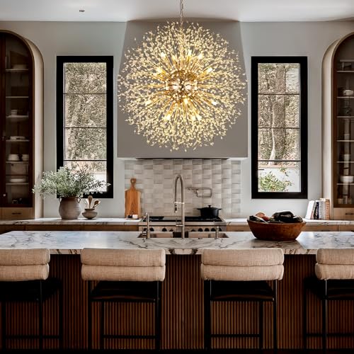 Firework Cryatsl Chandelier 30 inch