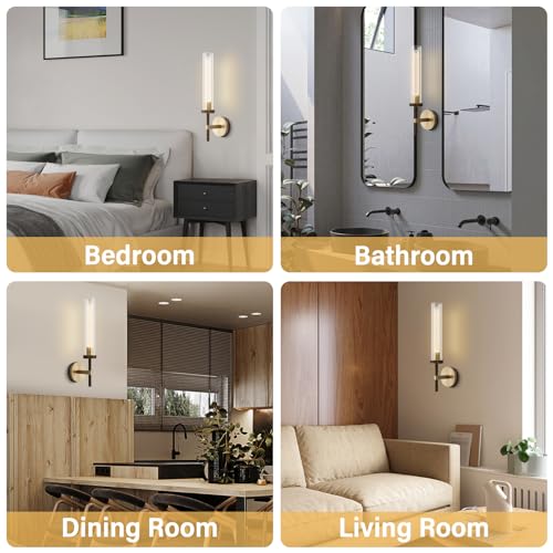 Gold sconces Wall Lighting