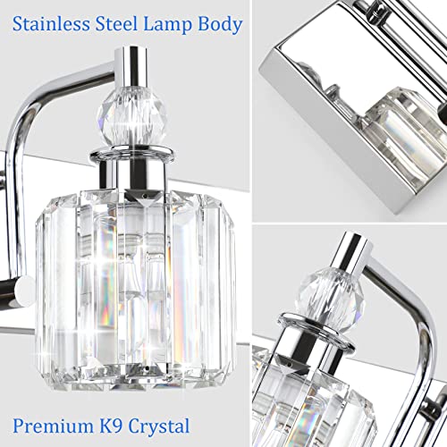 Crystal Bathroom Vanity Light
