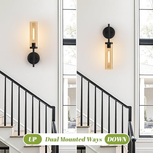 Hardwired Wall Sconces Set of Two (2 Count)