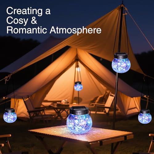 6 Pack Solar Lantern Outdoor Lights (6 Count)