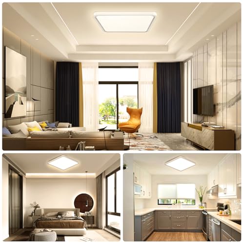 15.7Inch 32W Square LED Ceiling Light Fixtures Flush Mount