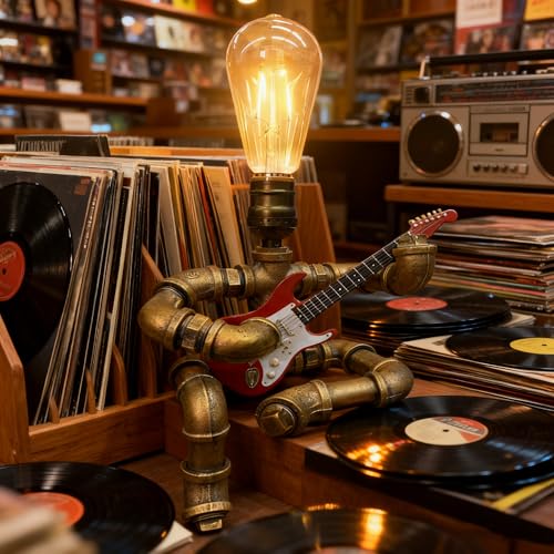 Cool Lamps Cool Industrial Guitar Lamp