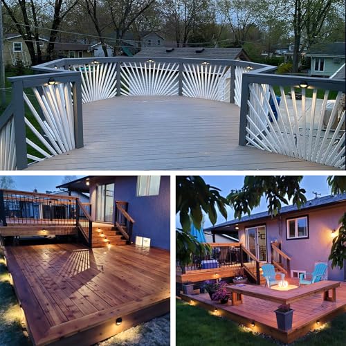6 Pack Low Voltage LED Deck Lights (6 Count)