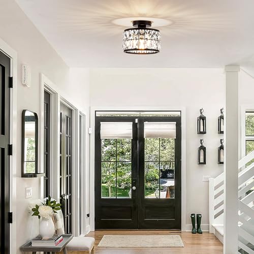 Crystal Ceiling Light Fixture