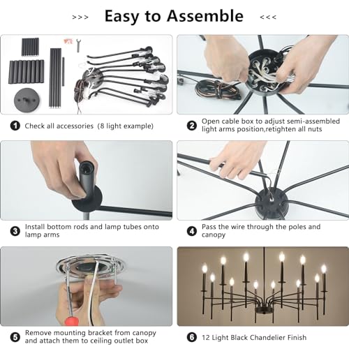 Black Chandelier
