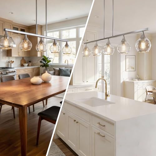 Kitchen Island Linear Pendant Light