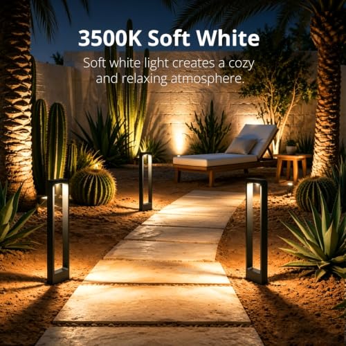 Solar Pathway Lights Outdoor Garden Lights Bright Solar Lights Waterproof for Backyard Patio Walkway Landscape