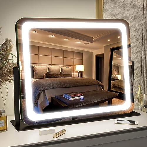 Vanity Mirror with Lights 22"x17"