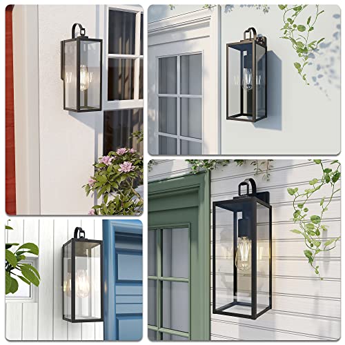 Large Size Outdoor Wall Lights (2 Count)