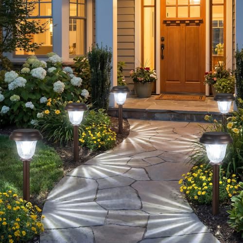 8 Pack Solar Lights Outdoor Pathway (8 Count)