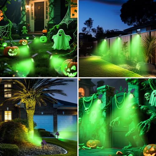 Solar Spot Lights Outdoor Waterproof (2 Count)