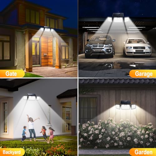 Solar Lights Outdoor (6 Count)