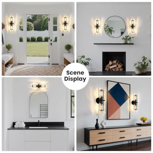 Crystal Wall Sconce Set of Two (2 Count)